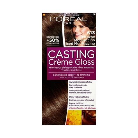 L'Oréal Paris Casting Crème Gloss Hair-Farbstoff 613 Frost Mochaccino ...