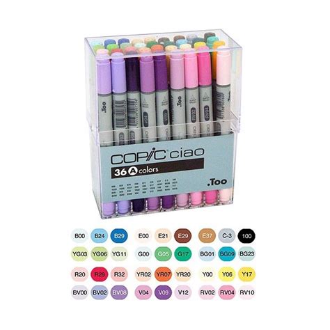 Copic Ciao Markers Set of 36 A - Artillery Philippines