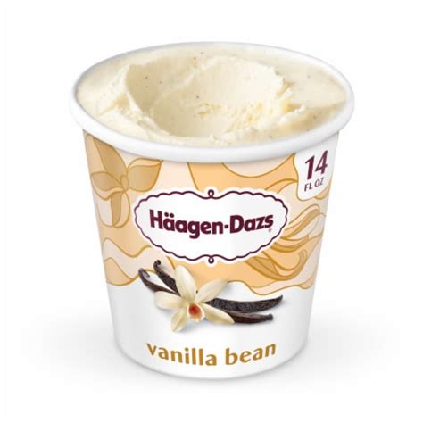 H Agen Dazs Vanilla Bean Ice Cream Fl Oz Ralphs