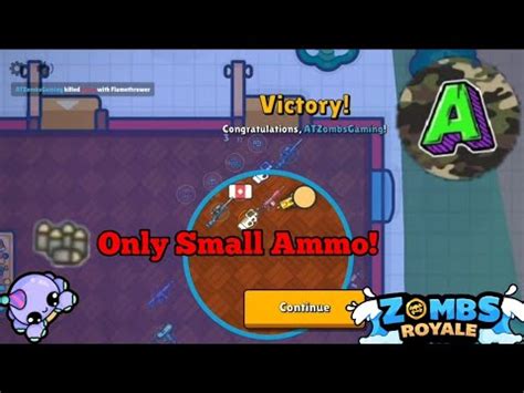 Zombs Royale Only Small Ammo Challenge YouTube