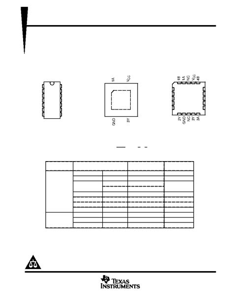 Sn Ahc Pw Datasheet Pages Ti Quadruple Positive Nand Gates