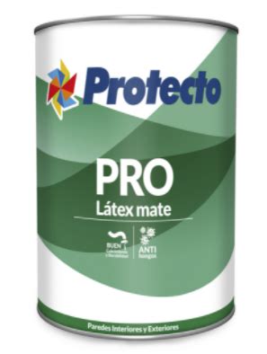 Pintura Protecto Pro Latex Mate Blanco Gln