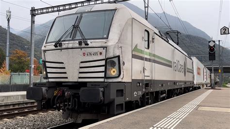 Treni Merci Le Prede Di Inizio Autunno Da Claro Castione E