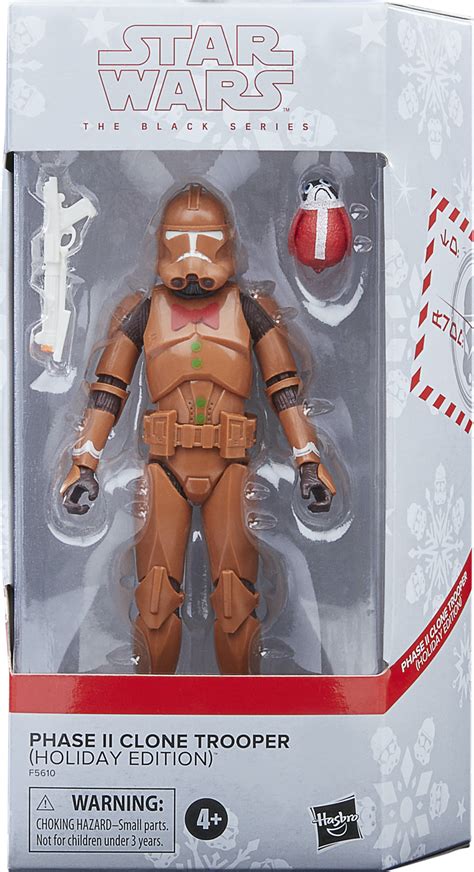 Star Wars The Black Series Phase II Clone Trooper (Holiday, 49% OFF