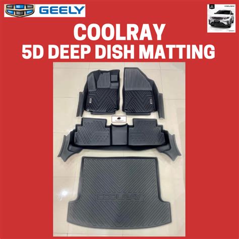 GEELY COOLRAY 5D Extended Deep Dish Matting Floor Mats Coolray