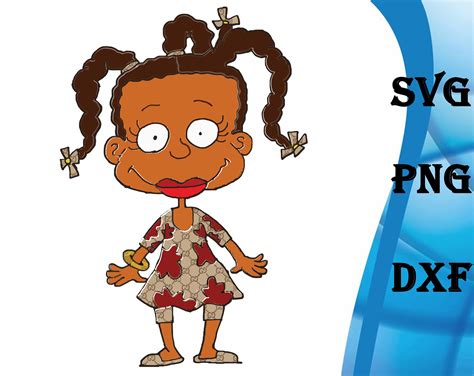 Susie Carmichael American Baby Svg Png Dxf Rugrats Digital Etsy