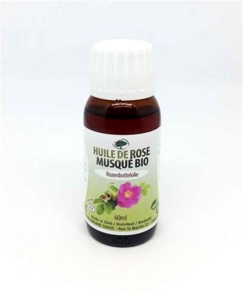 Huile Vegetale De Rose Musquee Bio Ml