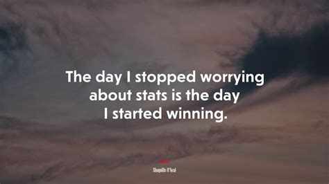 The Day I Stopped Worrying About Stats Is The Day I Started