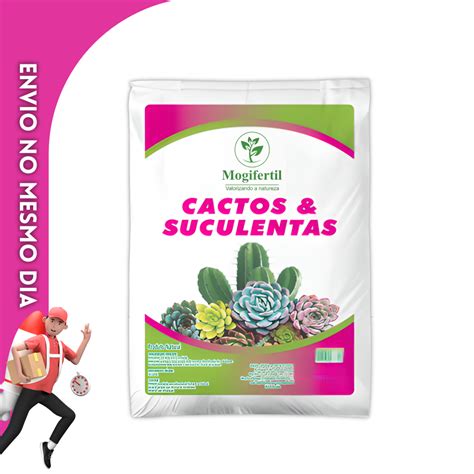 Substrato Cactos e Suculentas 5Kg Mogifertil Adubo Orgânico Plantas