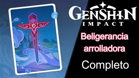 Genshin Impact Evento Beligerancia Arrolladora Completo YouTube