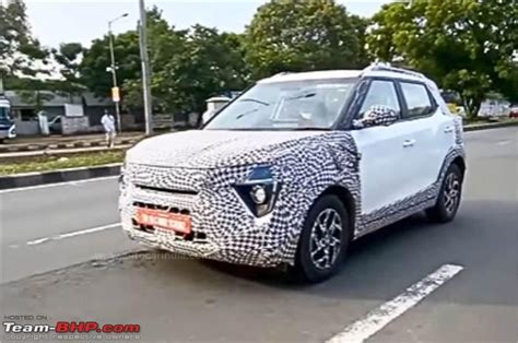 Mahindra Xuv 3xo Ev Spotted Testing Team Bhp