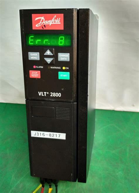 8217 Danfoss Vlt 2800 Frequency Converter 195n1051 J316gallery