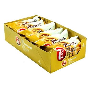 7 Days Soft Croissant Peanut Butter & Chocolate 2.65oz - Walmart.com