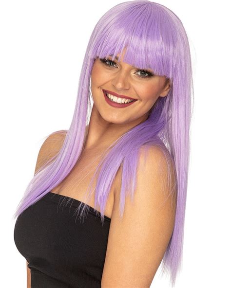 Fashion Deluxe Pastel Lavender Long Wig