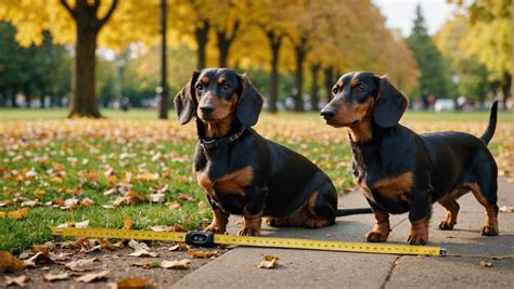 Standard Vs Miniature Dachshund: Size Differences Explained - Dachshunds