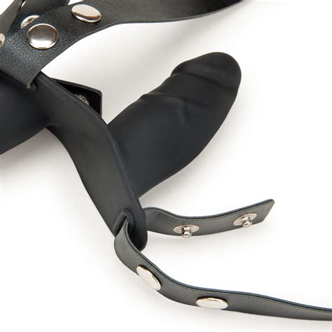 LUX FETISH Silicone Strap On Harness Dildo 700000257124