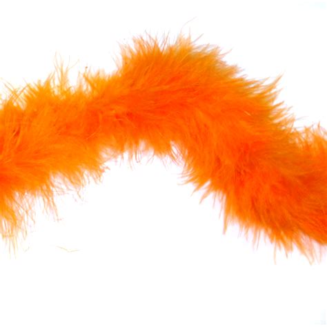 Feather Boa - 72" - Medium Weight - Orange | ACI Wholesale