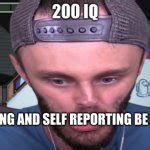 ssundee 200 iq Meme Generator - Imgflip