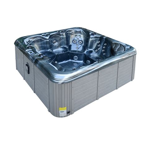 Outdoor Whirlpool Massage Balboa Acrylic SPA With Massage Functions And LED Lights China Hot