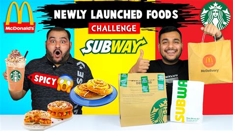 Trying Newly Launched Foods From Big Brands Newly Launched Food