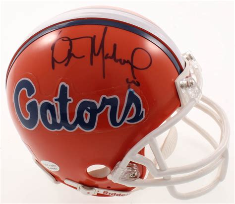 Wilber Marshall Signed Florida Gators Mini Helmet (SidsGraphs COA ...