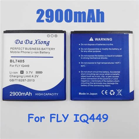 Mah Bl Battery For Fly Iq Bl Bl Replacement