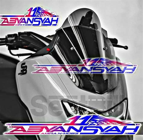 Windshield Yamaha Nmax New Sporty Tdr Mini Terbaru Tipe V Visor