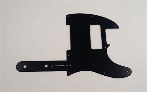 8 Hole Black Acrylic Pickguard Control Plate For Us Mex Reverb