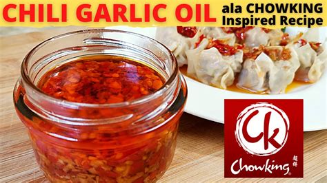 Chili Garlic Oil Ala Chowking Easy Garlic Oil Recipe Pang Negosyo