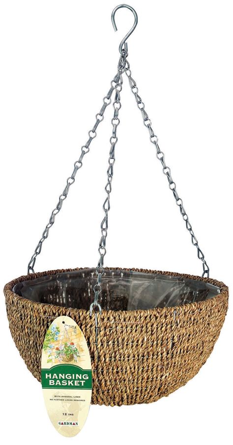 Gardman R490 14 Woven Rope Hanging Basket