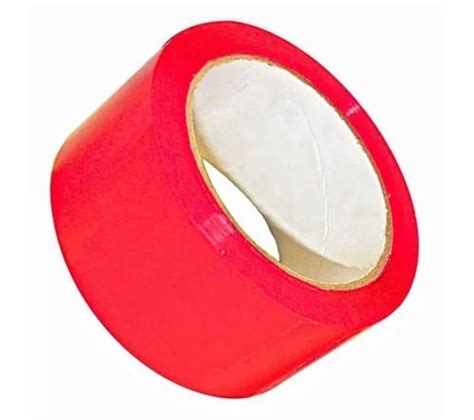 4inch Red Self Adhesive BOPP Tape At Rs 30 Roll Self Adhesive Tapes