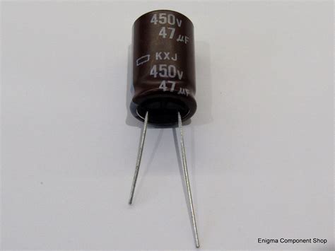 Electrolytic Capacitor 47uf 450v Enigma Component Shop Ltd