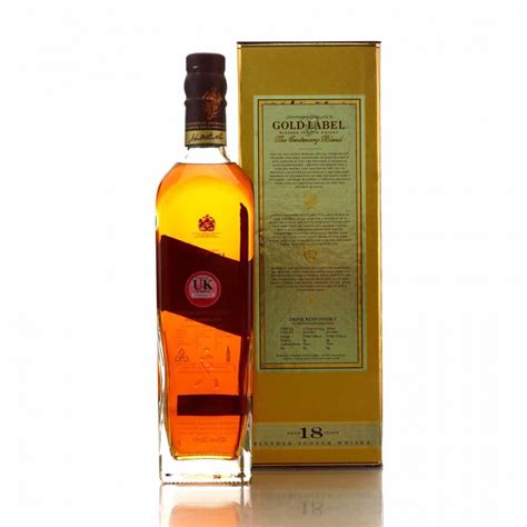 Johnnie Walker Gold Label Centenary Blend 18 Year Old Whisky Auctioneer