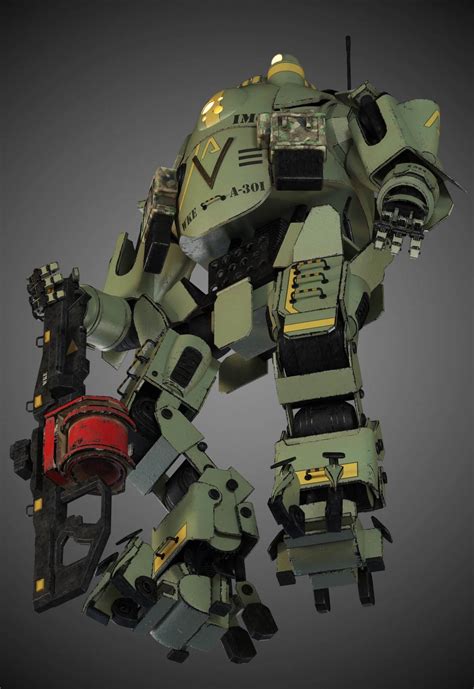 Titanfall Atlas - 3D Model by zifir3d