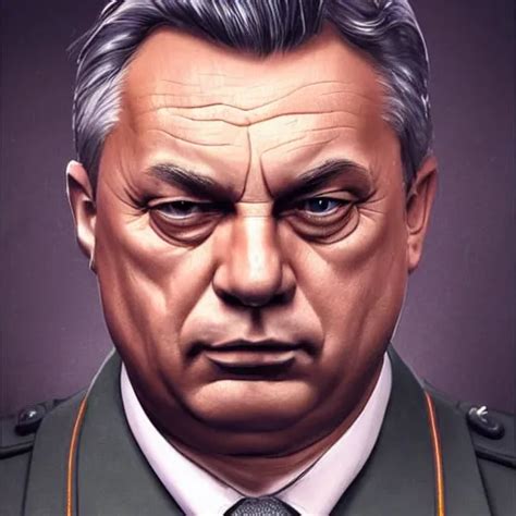 An Extremely Realistic Portrait Of Viktor Orban In A Stable Diffusion