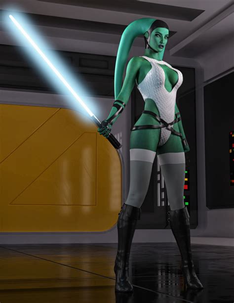 Rule 34 1girls 3d Alien Girl Athletic Female Belt Blue Skin Boob