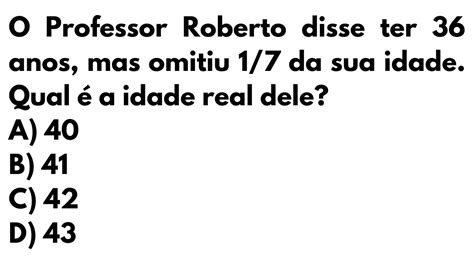 PROBLEMA ENVOLVENDO EQUAÇÃO DO 1º GRAU FRAÇÃO MATEMÁTICA BÁSICA