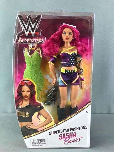 Group of 3 WWE Superstars Fashion Dolls - Matthew Bullock Auctioneers