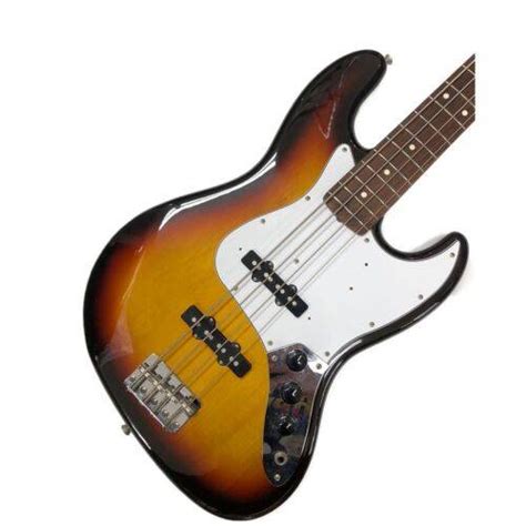 Fender Japan Hybrid Ii Jazz Bass Guitar Rosewood Fretboard With Gig Bag Mystic 3 Tone Sunburst