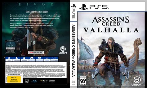 Assassins Creed Valhalla Box Art Ps5 Fanmade By Aldasorlp On Deviantart