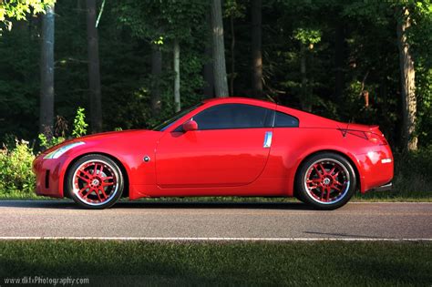 Red on Red Nissan 350Z Beautified — CARiD.com Gallery