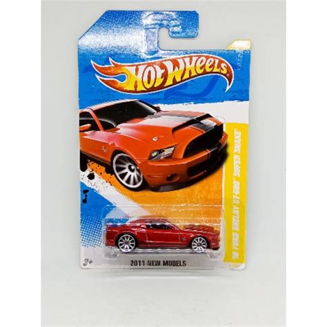 HOT WHEELS 10 FORD SHELBY GT500 SUPER SNAKE Shopee Malaysia