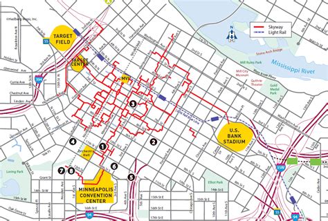 Minneapolis Skyway Map 2025 - Joey Beverlie