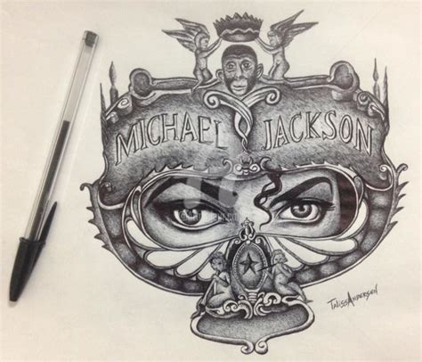 Michael Jackson Dangerous Drawings