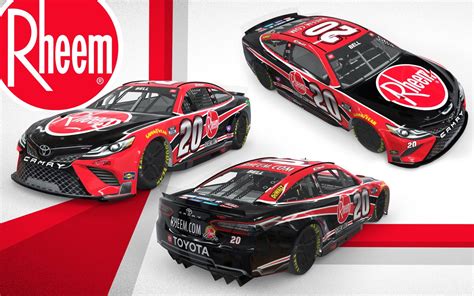 Christopher Bells 2022 Rheem Paint Scheme Rnascar