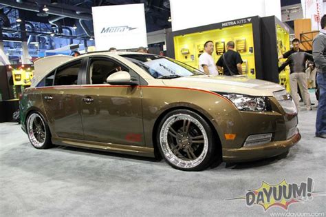 A Car Is On Display At An Auto Show