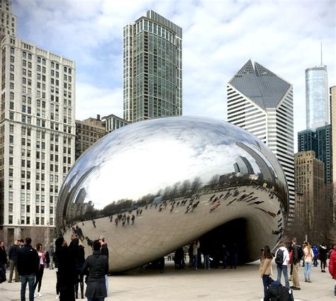 Anish Kapoor, Cloud Gate (The Bean) – Renaissance Through Contemporary ...