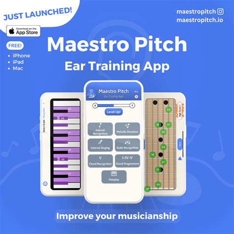 New Music Education & Ear Training App -- Maestro Pitch. Feedback is ...