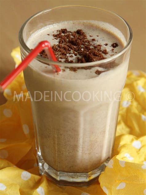 Milk Shake Aux Brownies Made In Cooking Recette Milk Shake Milk Shakes Recette