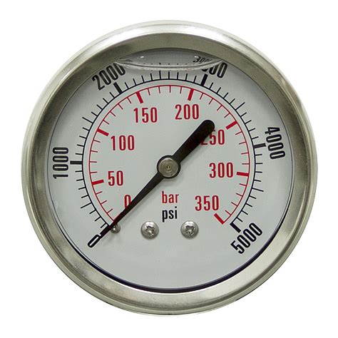 5000 PSI 2 5 LF BM Pressure Gauge Pressure Vacuum Gauges